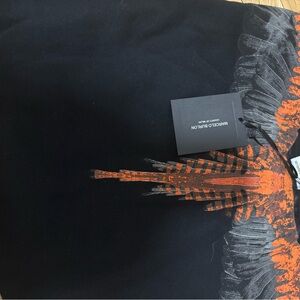 Marcelo Burlon County of Milan Black and Orange Sweater
